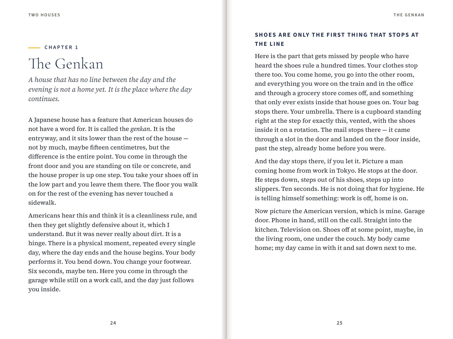 Chapter 1, The Genkan
