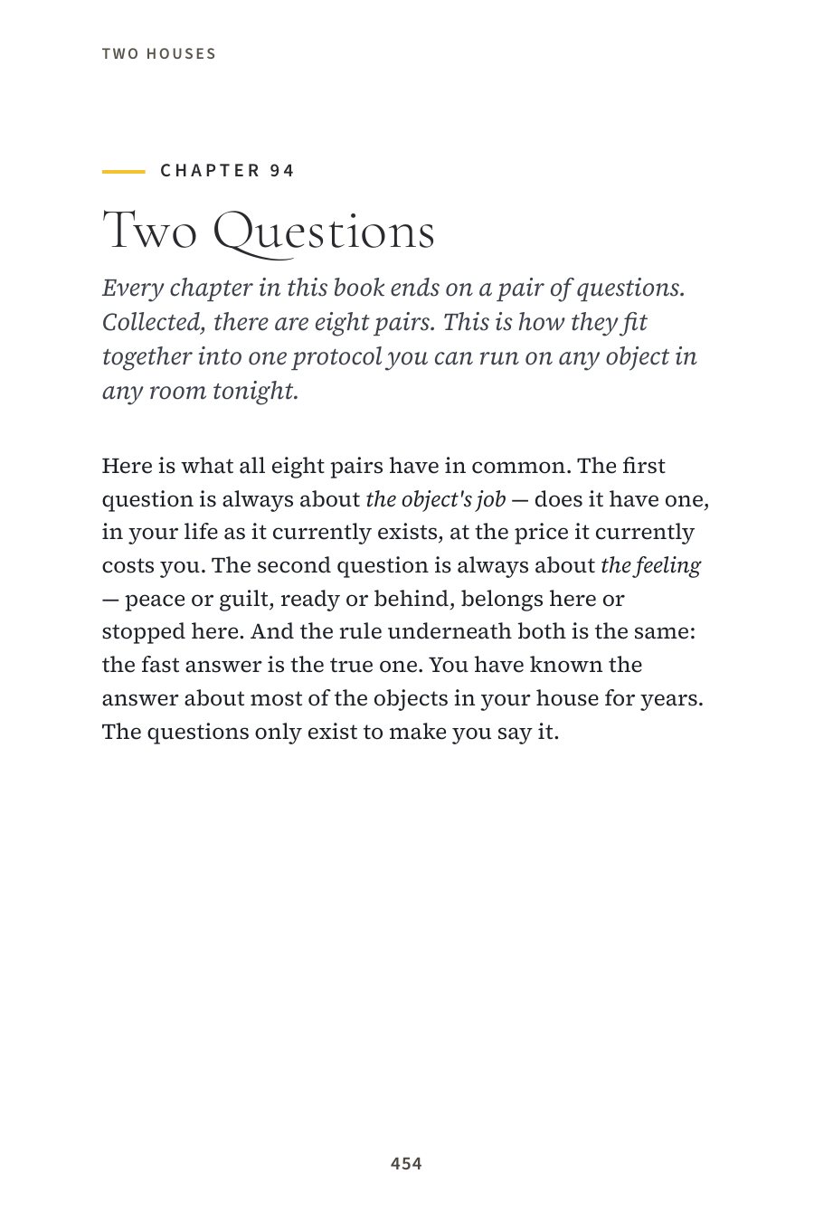 Chapter 94, Two Questions